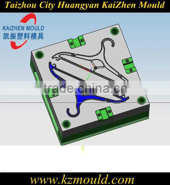 High Precise Injection Plastic Clothes Rack Moulding photo-3