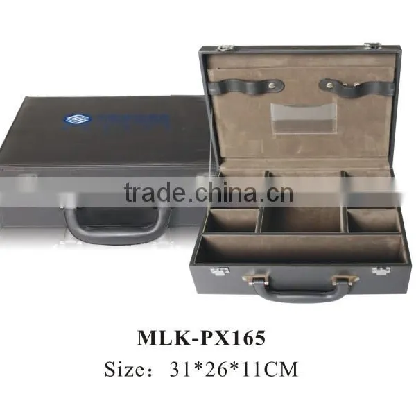 New Design Potable Decorative Vintage Style Leather Luggage Suitcase