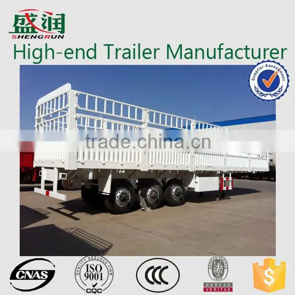 Warehouse Gate Transport Semi Trailer Shengshun Auto Side Wall Semi Trailer photo-3