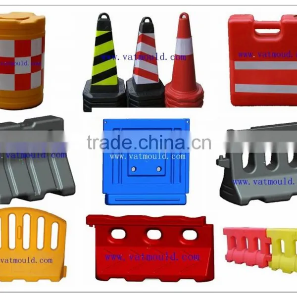 HDPE Palstic Road Barrier Blow Mould photo-5