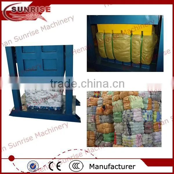 Automatic Used Clothing Baling Press Machine photo-5