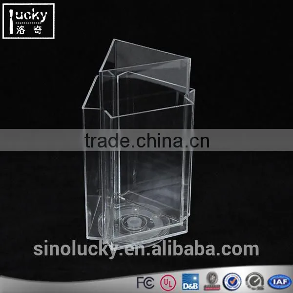 Acrylic Advertising Brochure Rotating Acrylic Hotel Brochure Holder photo-2