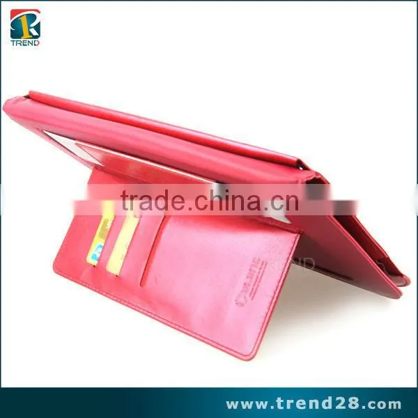 Leather Multi-folding Stand Function Leather Case for Samsung Tab 4 photo-3