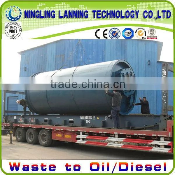16mm Thickness Reactor Waste Rubber Pyrolysis Equipment photo-2
