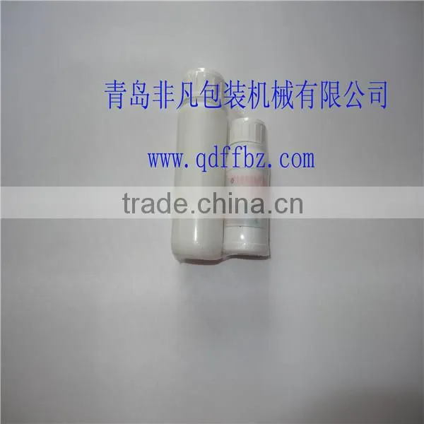 PLC Control Automatic Pesticide Bottle Heat Shrink Wrapping Machine photo-2