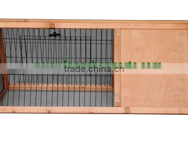 Triangle Wooden Rabbit Cage photo-3