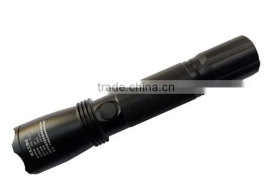 Portable Black Led Aluminum Flashlight photo-2
