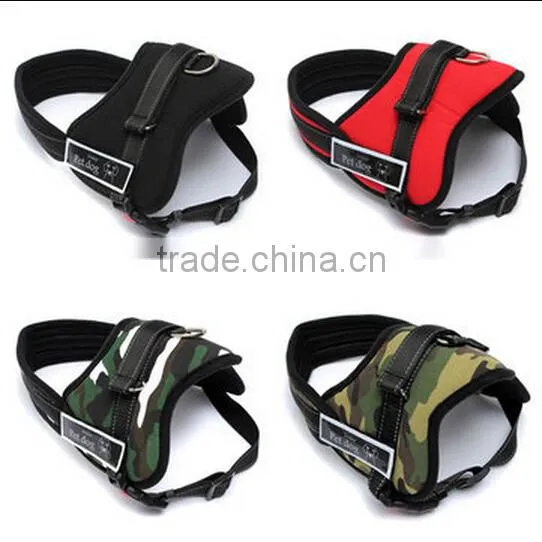 4 Colors Large Dog Harness Vest / Dog Collar Vest / Pet Safety Strap photo-4