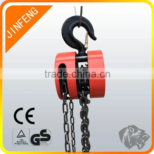 Round Type Pull Lift 2ton Manual Chain Pulley Block photo-3