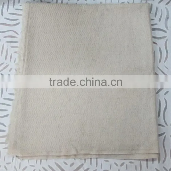 Natural Colour Cashmere Blanket