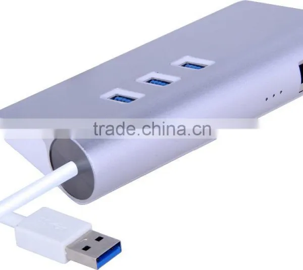 Stock Products Status Usb 3.0 Interface and 3 Port Usb Hub 3.0 to Female RJ45 Ethernet Lan Adapter From Usb Hub Manufacturer photo-6