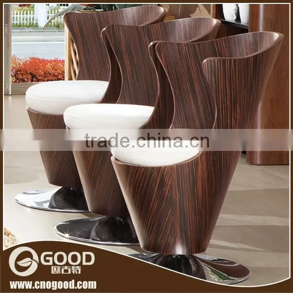 Wooden Bistro Chair Wood Bar Chair photo-2