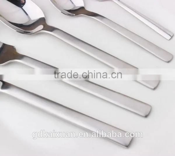 Modern Design Stainless Steel Flatware Set or in Bulk KX-S168 photo-4