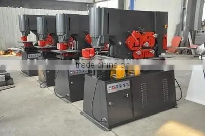 Equal Angle Hydraulic Punch & Shear Steel Workers photo-6