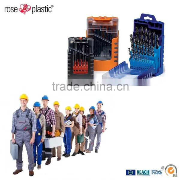 Visible Plastic Set Drill Boxes for DIN Standard Gripbox 4B 25pcs photo-3