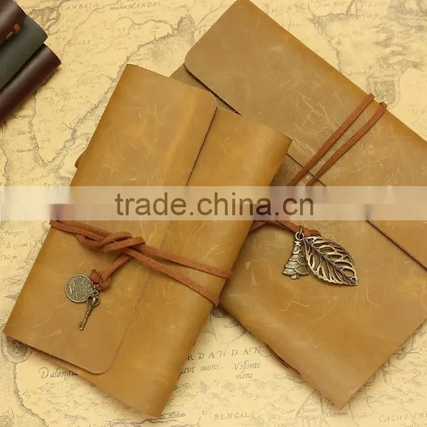 Custom Journal Leather Notebook With Pen for Promotion Gift Item photo-3