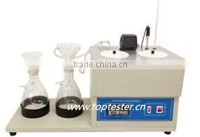 Gravimetric Method LED Lab Mechanical Impurities of Lubricating Oil Testing Equipment