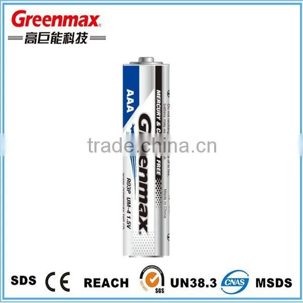 Super Heavy Duty Battery 1.5v AA R03P Carbon Zinc Battery photo-3