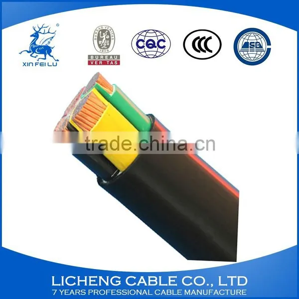 High Quality 4 Core Copper Conductor XLPE Insulated PVC Sheathed Power Cable photo-5