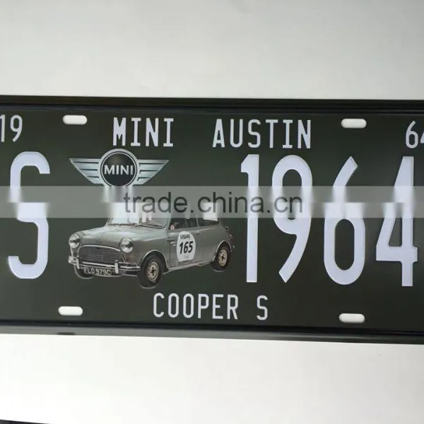 Metal Craft Custom License Plate