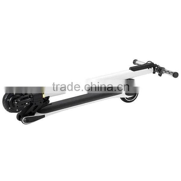 HTOMT New Model 250w 24v Lithium Battery 5 Inch Carbon Fiber Folding e Scooter/electric Foldable Skateboard photo-2