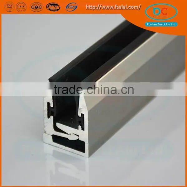 China OEM 6000 Series Aluminum Profile for Sliding Wardrobes