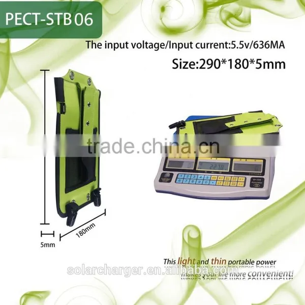 5W Multifiuncational Solar Mobile Charger With Good Quality photo-4