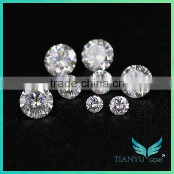 Moissanite Jewelry Stores Wholesale 0.1-10ct VVS High Quality Loose Moissanite photo-2