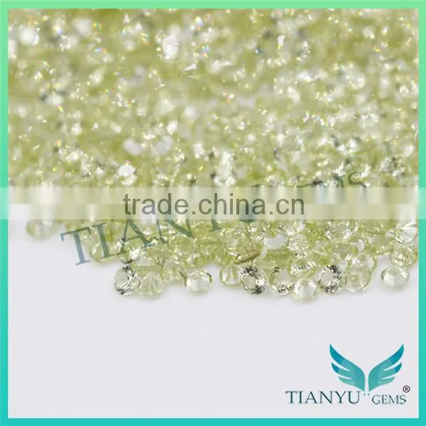 Wholesale in Bulk Synthetic Gems for Jewelry #14/2 Round Brilliant Cut Nano Sital Gemstones Price photo-2