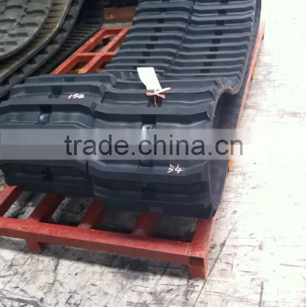 VIO50 Rubber Track, VIO50 Rubber Pad, VIO50 Rubber Plate, 400*75.5*74 photo-2