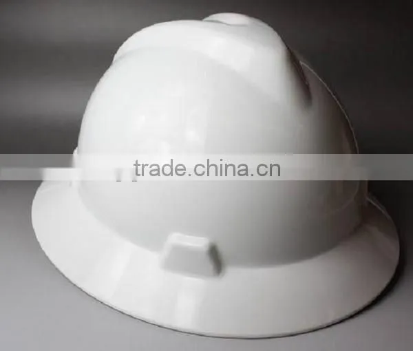 Full Brim White Safety Helmet Light photo-2