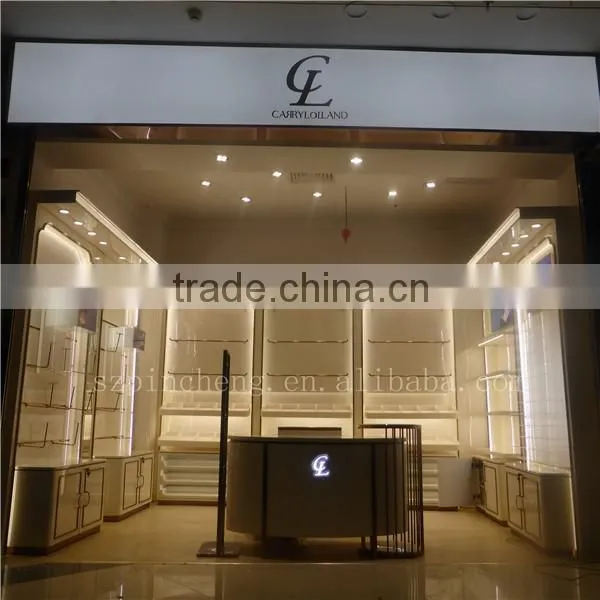 Accessories Display Cabinet, Wood Store Furniture, Wall Mounted Display Showcase photo-2