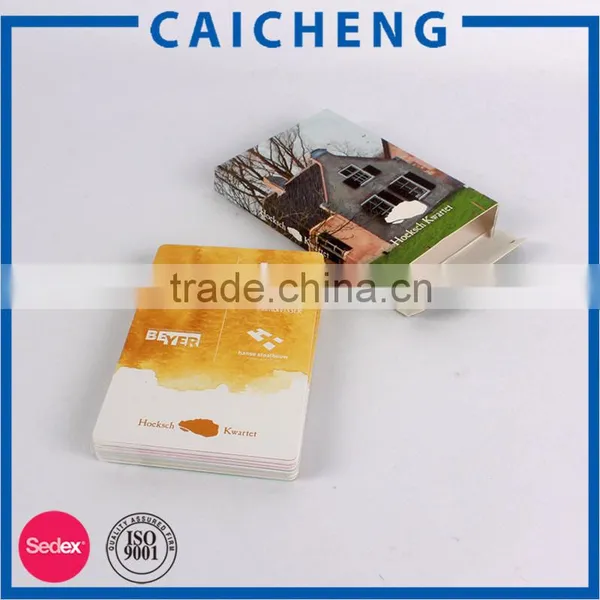 2016 Full Color High Quality Custom Educational Paper Cards photo-2