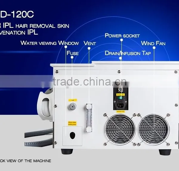 Salon Home Hair Removal Age Spot Removal Ipl Beauty Device MED-120C Medical photo-3