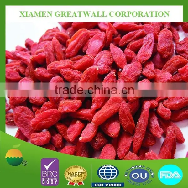 High Quality Dried Goji Berries With Best Price/ Natural Goji Berry