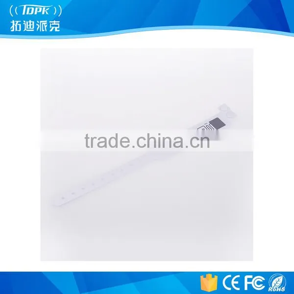 HF CHIP,UHF Paper Disposable RFID Wristbands ZZ003 photo-2