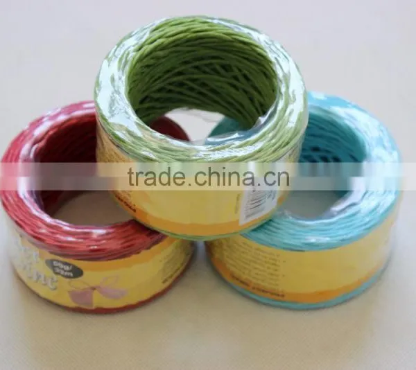 Colored or Nature Color Twisted Cheap Paper Rope ,paper Twine ,paper String photo-2