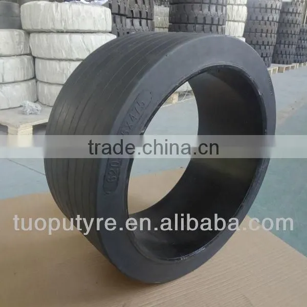 Press-on Solid Tyre, Cold Milling Machine photo-3