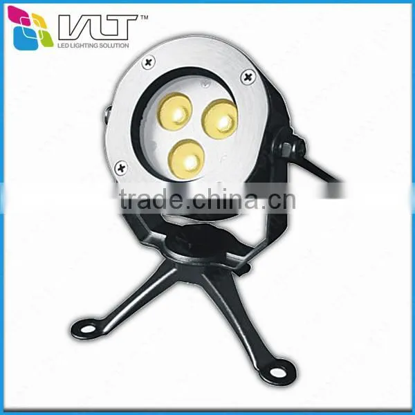 VLT Lights UWS-0009 Waterproof 9w IP68 Stainless Steel Led Underwater Light