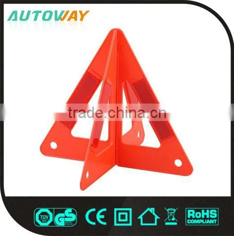 Plastic Traffic Safety Warning Triangle Traffic Sign