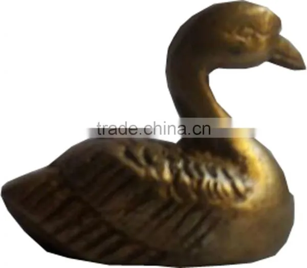 Bronze Duck Sculpture photo-2