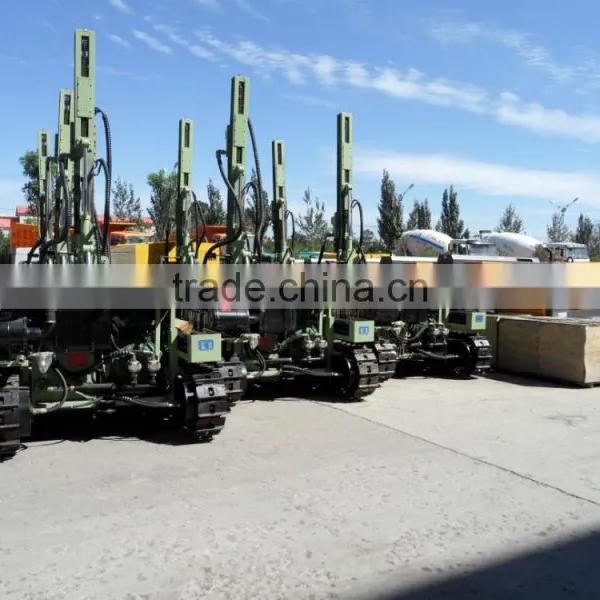 D100YA2 Crawler Hydraulic Drilling Rig for Engineering Blasting Project photo-4