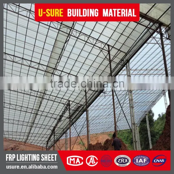 Transparent Fiberglass Reinforced Polyester Corrugated Roofing Sheets photo-6