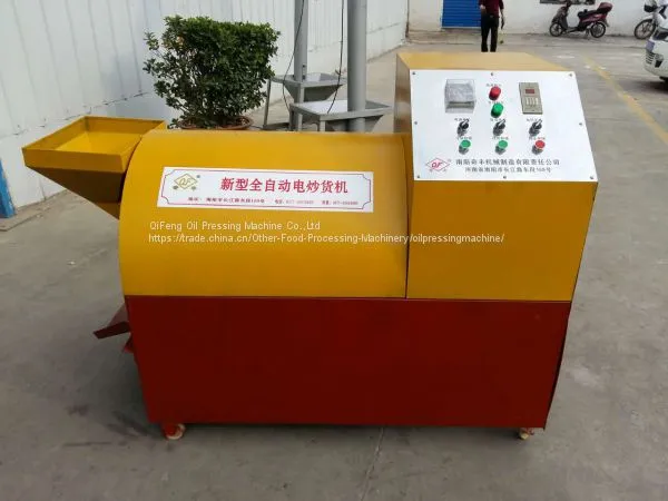 nut/grain/seeds/fruit roasting machine with automatic function