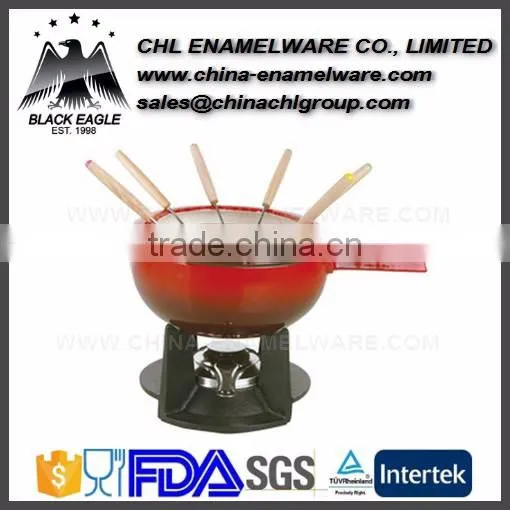 Wholesale Pre Seasoned Enamel Cast Iron Stove Wok photo-5