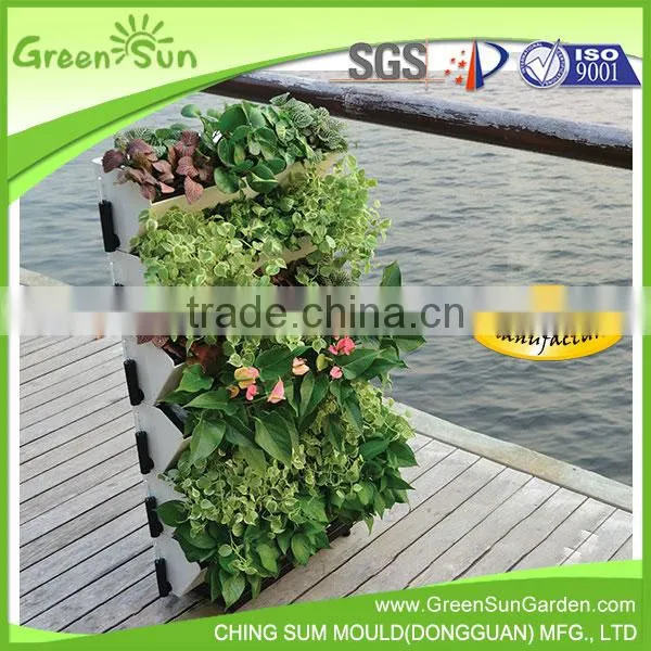 Home&gardenPlastic Vertical Garden Wall Planter,Hydroponic Green Wall Planter,hanging Planter photo-3