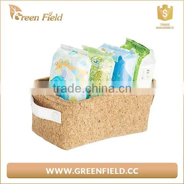 New Arrive Nature Cork Storage Bag Bulk Cork Bags for Bathroom photo-2