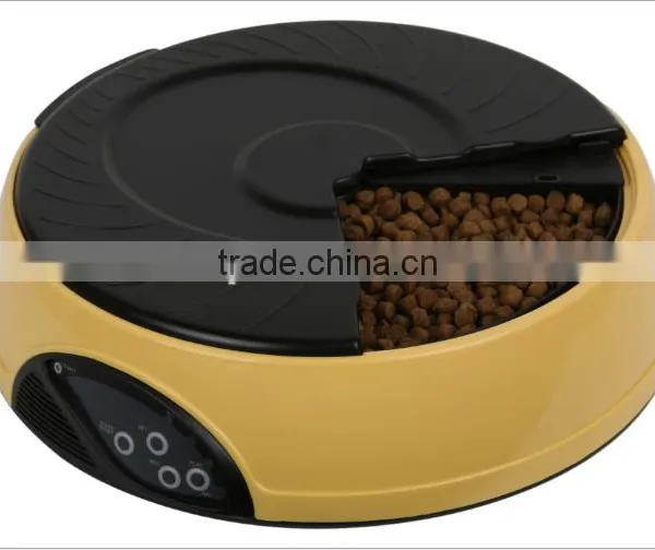 Hot-selling European Fashion Style 4 Meals Automatic Pet Feeder, Battery-Powered Automatic Pet Feeder With Large Seperate Trays photo-2
