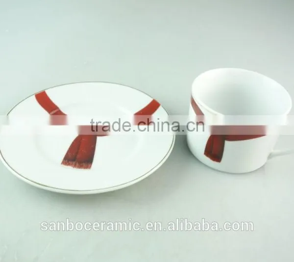 Stock Cheap Hot Sale 17pcs Porcelain Tea Set With Gift Packing photo-6