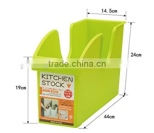 Wholesale Stock Antiskid Bathroom Kitchen Plastic Storage Box photo-2